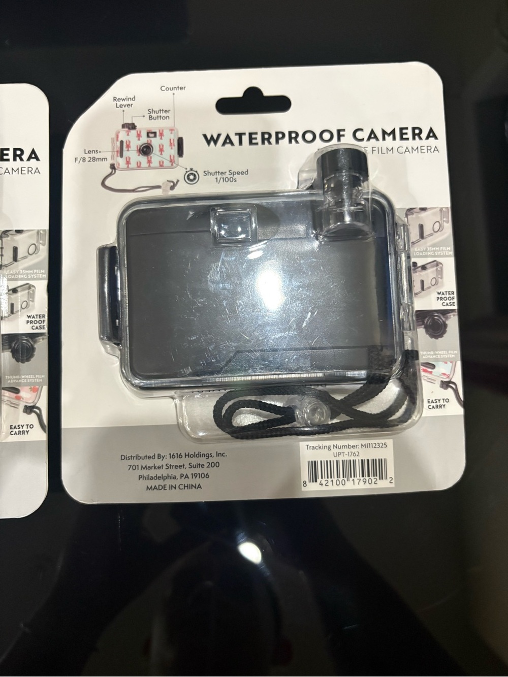 Waterproof Reusable Film Camera - Pink Strawberry Print - Picture 5 of 5